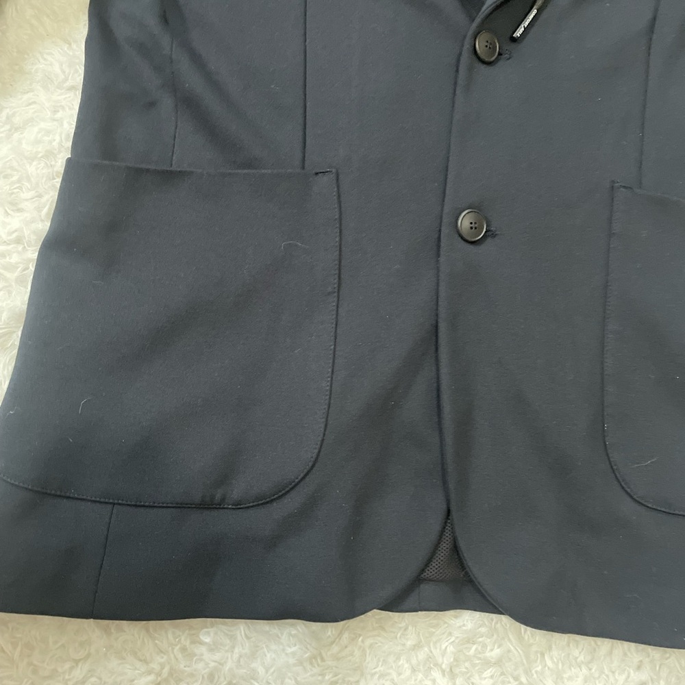 Zara Men's Black Hooded Blazer - Picture 9 of 16